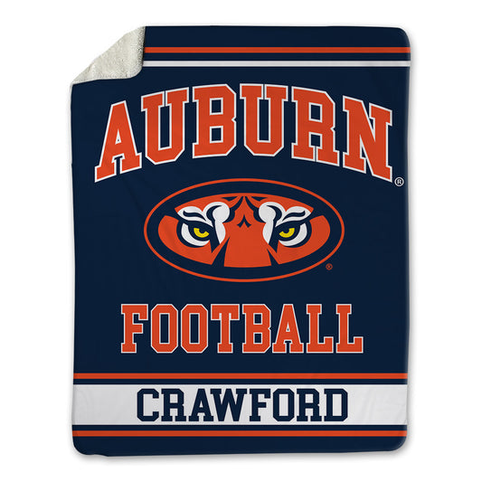 Auburn - NCAA Football : Jourdin Crawford - Blanket-0