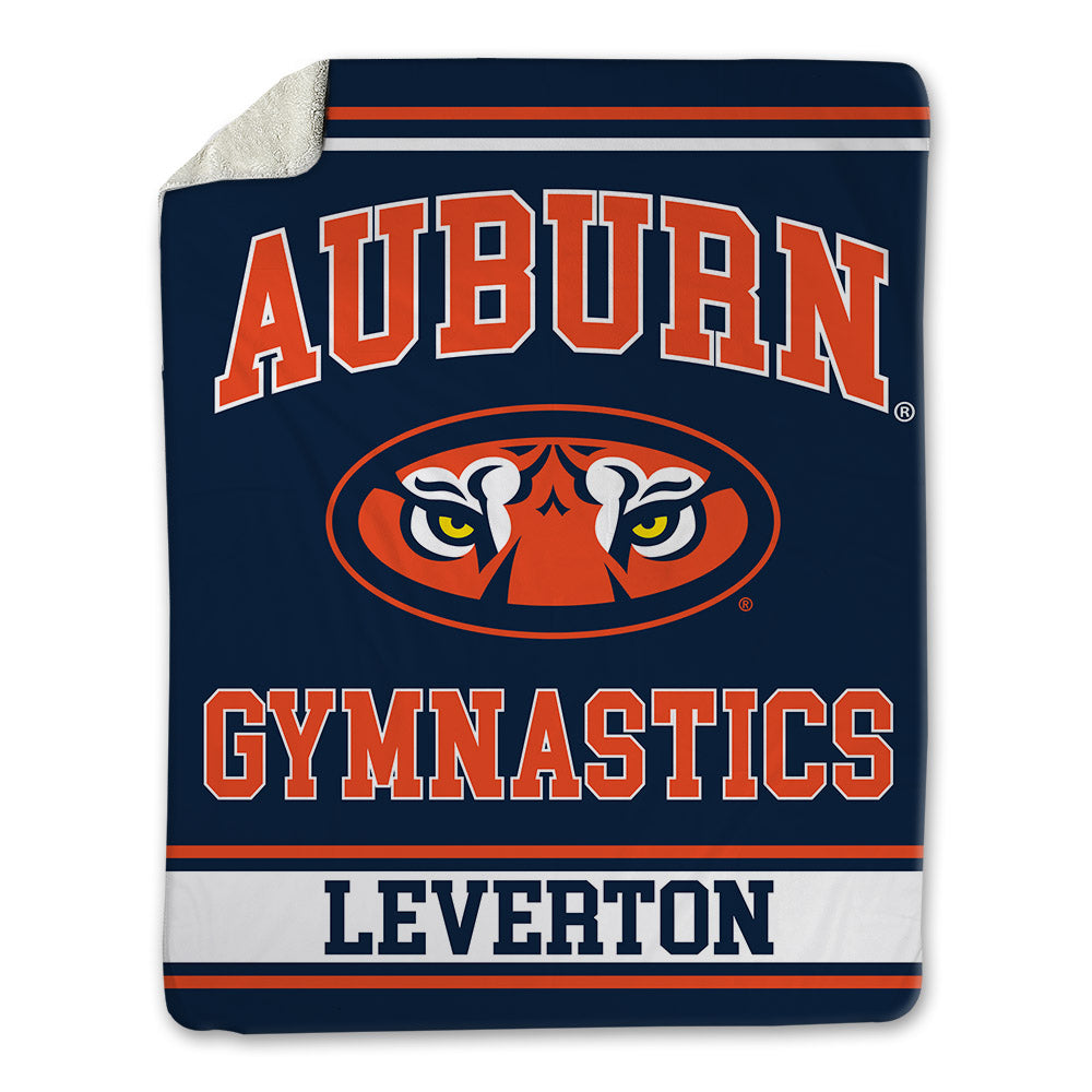 Auburn - NCAA Women's Gymnastics : Mia Leverton - Blanket-0