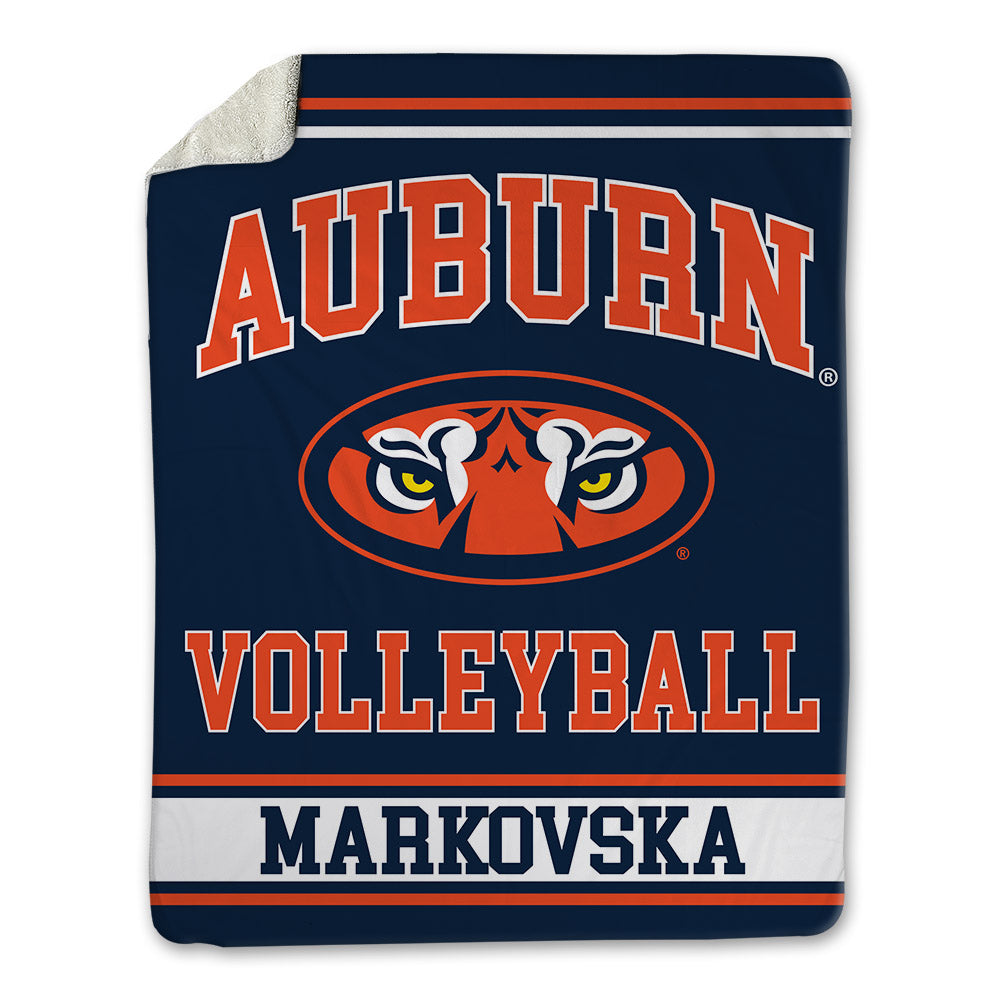 Auburn - NCAA Women's Volleyball : Lizzy Markovska - Blanket-0