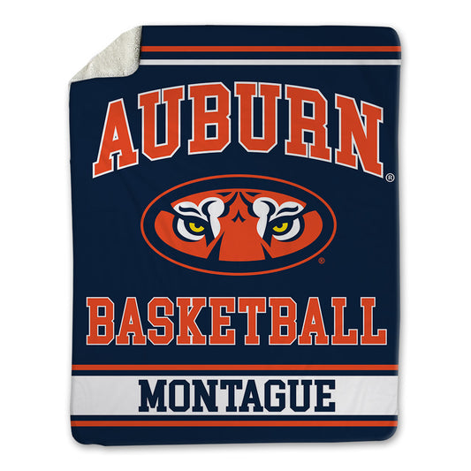 Auburn - NCAA Women's Basketball : Quanirah Montague - Blanket-0