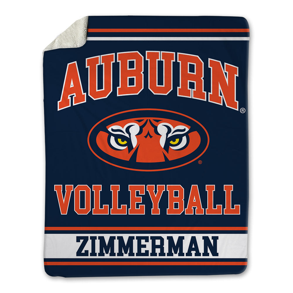 Auburn - NCAA Women's Volleyball : Bel Zimmerman - Blanket-0