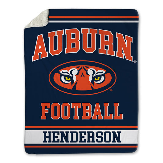 Auburn - NCAA Football : Alvin Henderson - Blanket-0