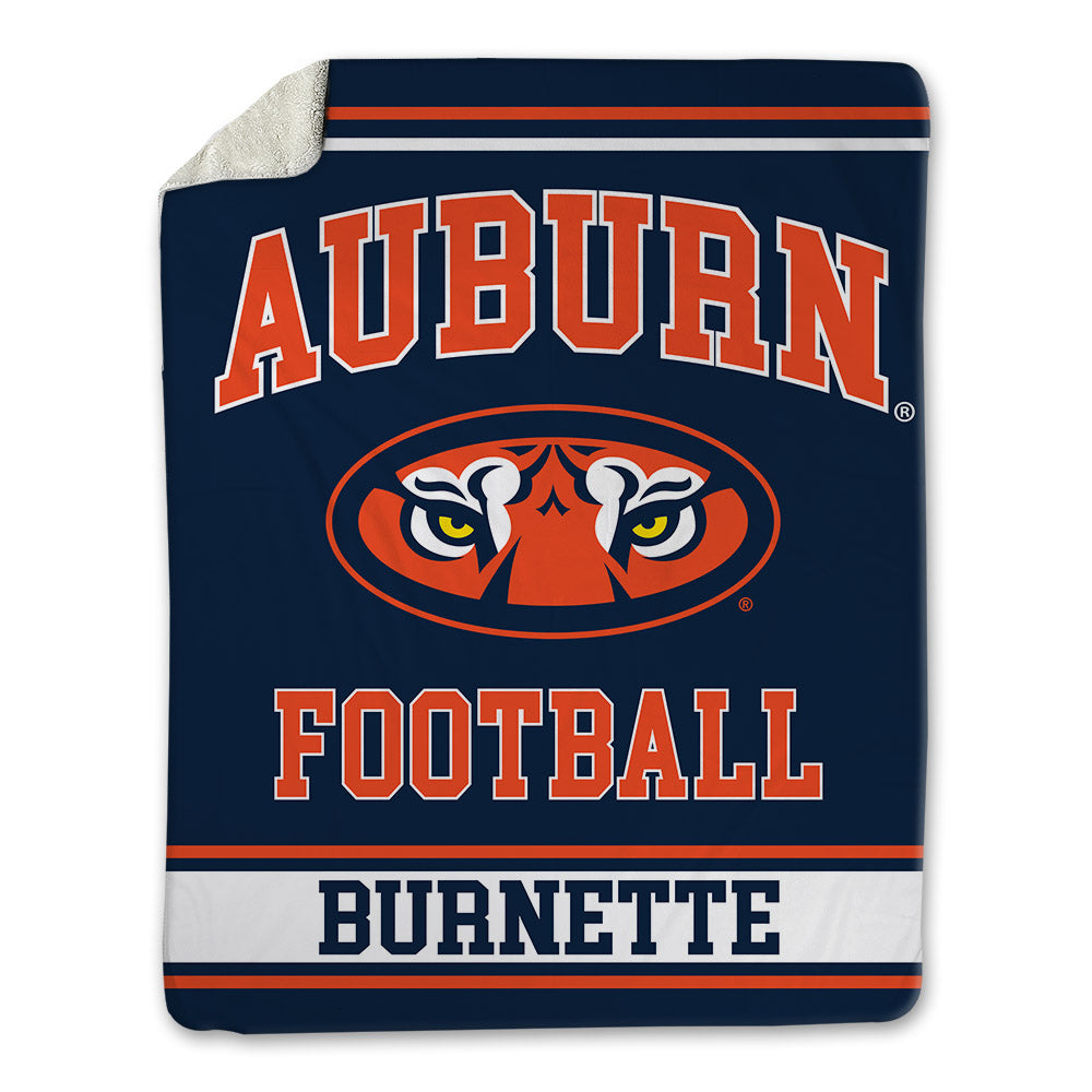 Auburn - NCAA Football : Christian Burnette - Blanket-0
