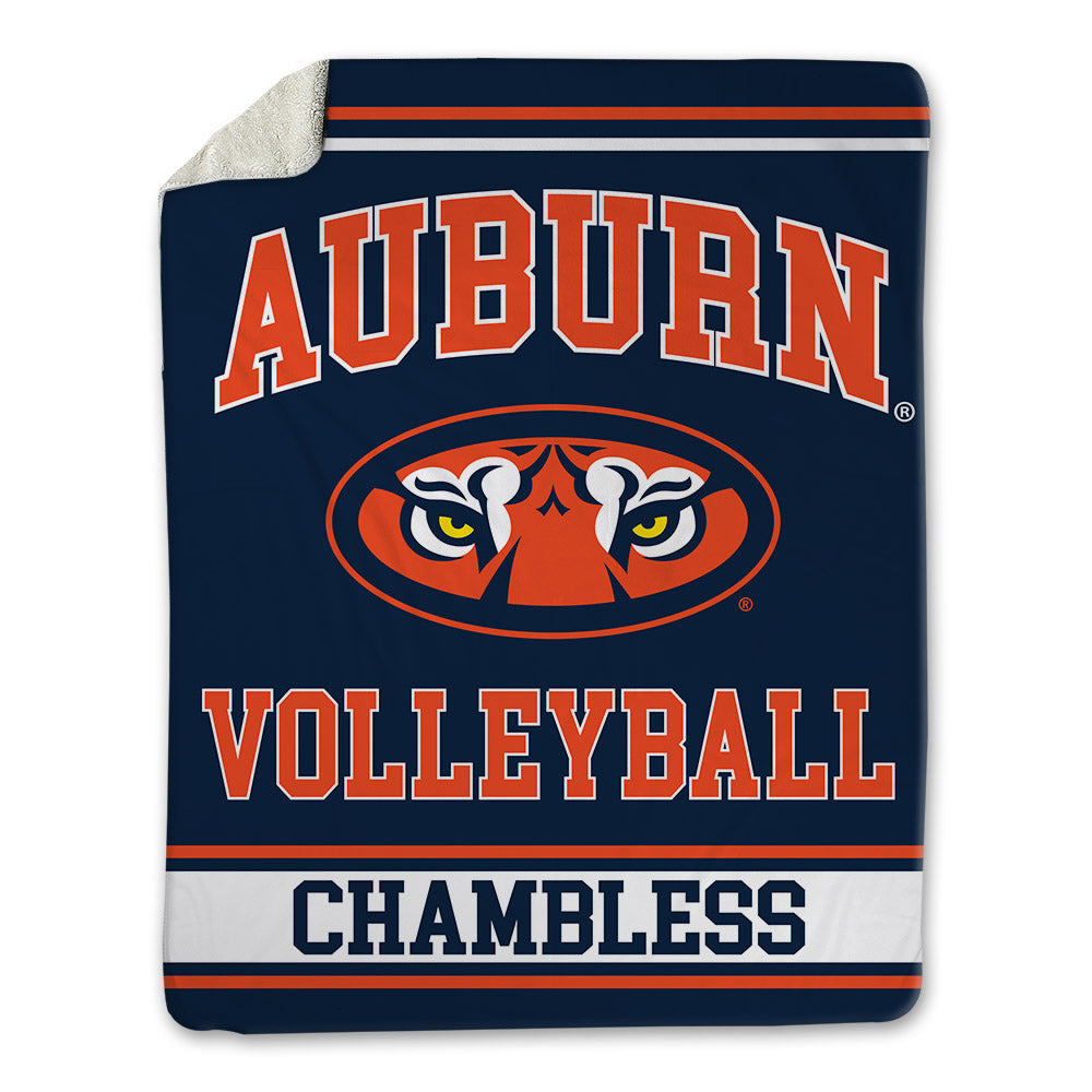 Auburn - NCAA Women's Volleyball : Greer Chambless - Blanket-0
