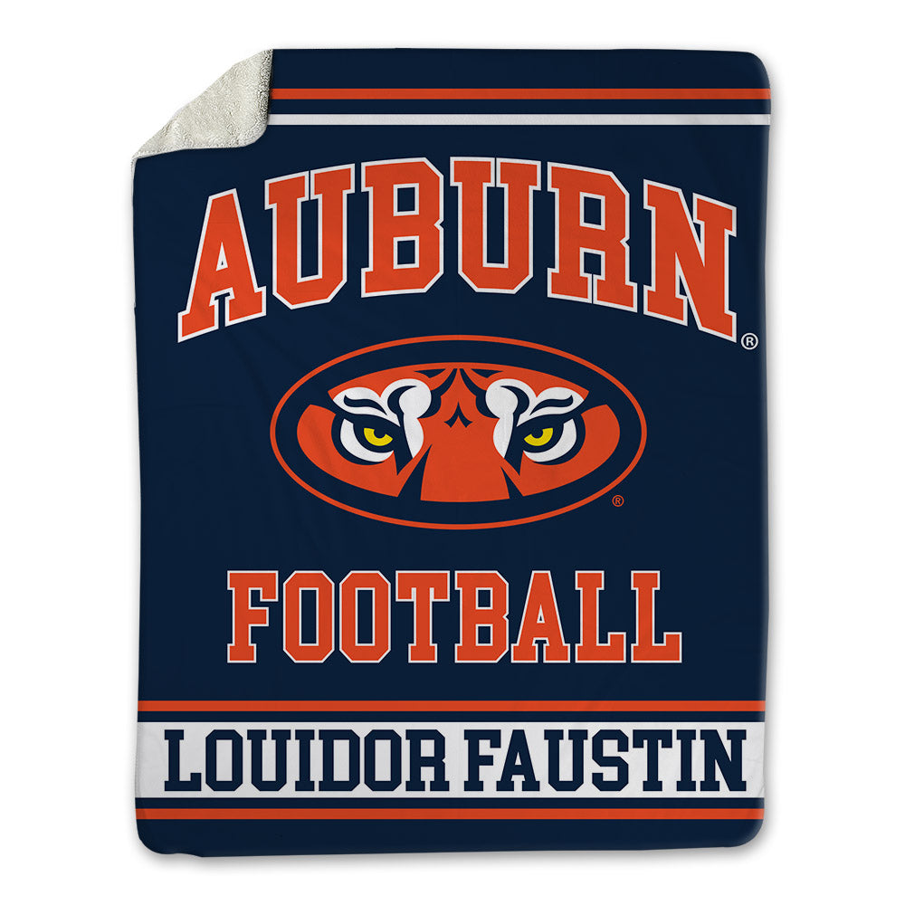 Auburn - NCAA Football : Kensley Louidor Faustin - Blanket-0