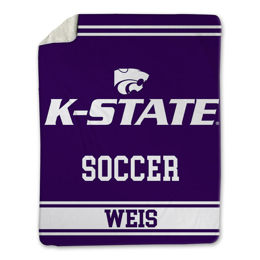 Kansas State - NCAA Women's Soccer : Acacia Weis - Blanket-0