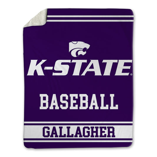 Kansas State - NCAA Baseball : Grant Gallagher - Blanket-0