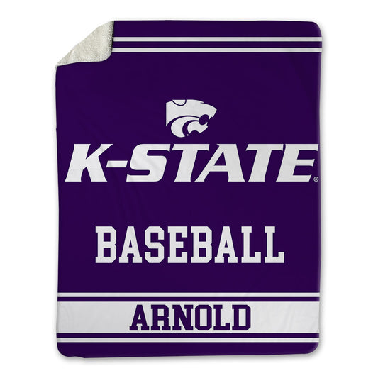 Kansas State - NCAA Baseball : Aaron Arnold - Blanket-0