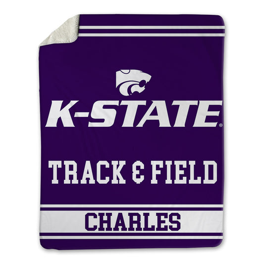 Kansas State - NCAA Men's Track & Field : Dorian Charles - Blanket-0