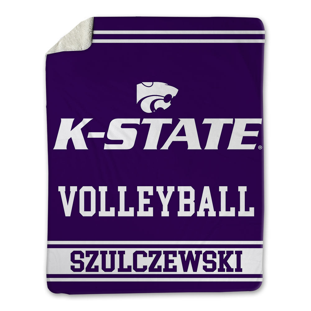 Kansas State - NCAA Women's Volleyball : Izzi Szulczewski - Blanket-0