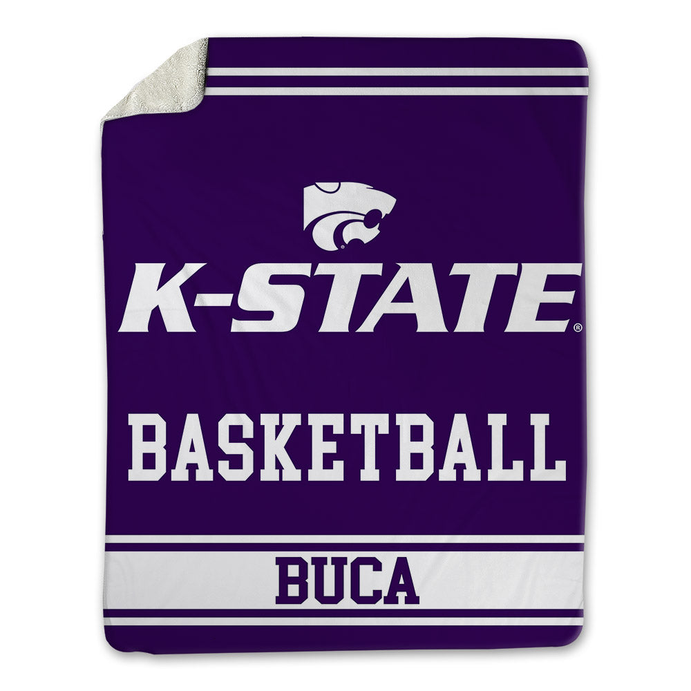 Kansas State - NCAA Men's Basketball : Dorin Buca - Blanket-0