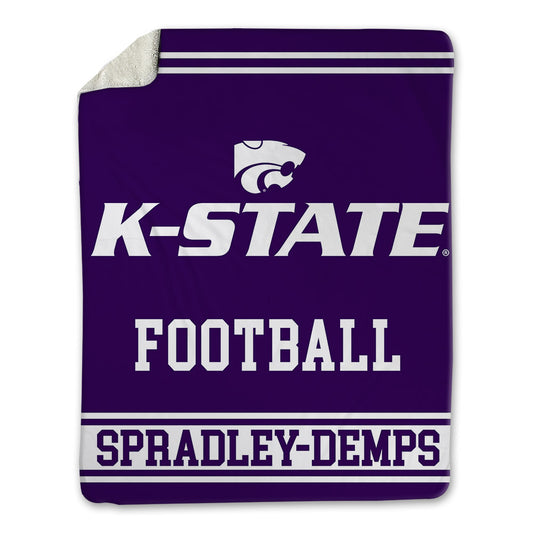 Kansas State - NCAA Football : Jacques Spradley-Demps - Blanket-0