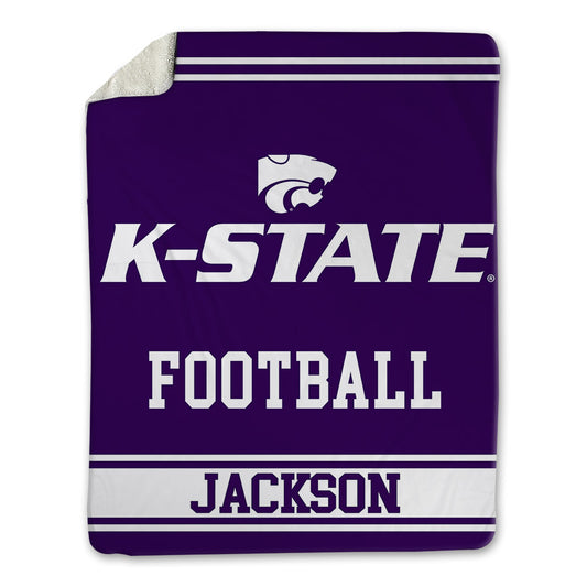 Kansas State - NCAA Football : Jadon Jackson - Blanket-0