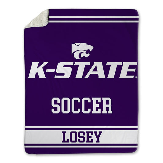 Kansas State - NCAA Women's Soccer : Jordan Losey - Blanket-0