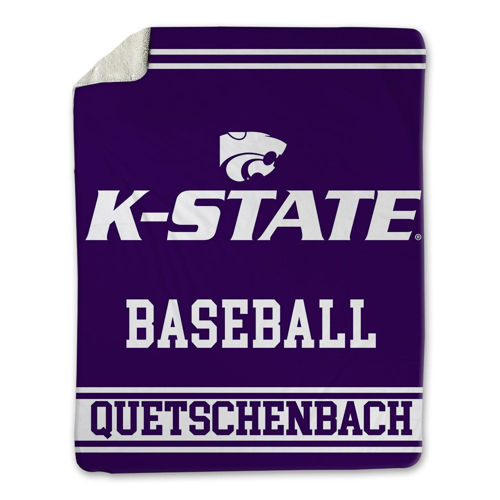 Kansas State - NCAA Baseball : Jack Quetschenbach - Blanket-0