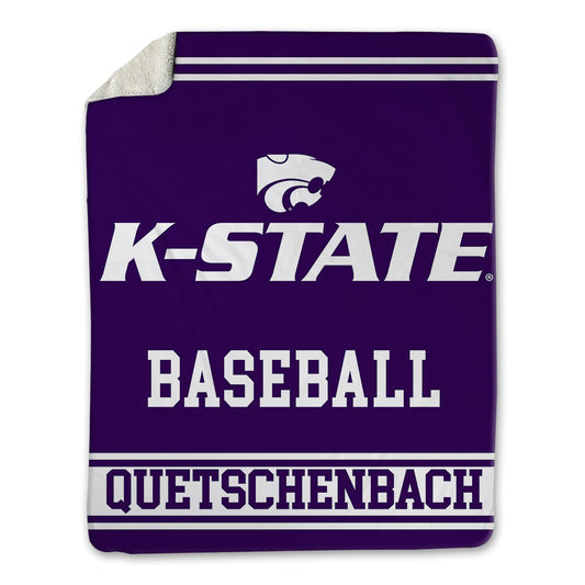 Kansas State - NCAA Baseball : Jack Quetschenbach - Blanket-0