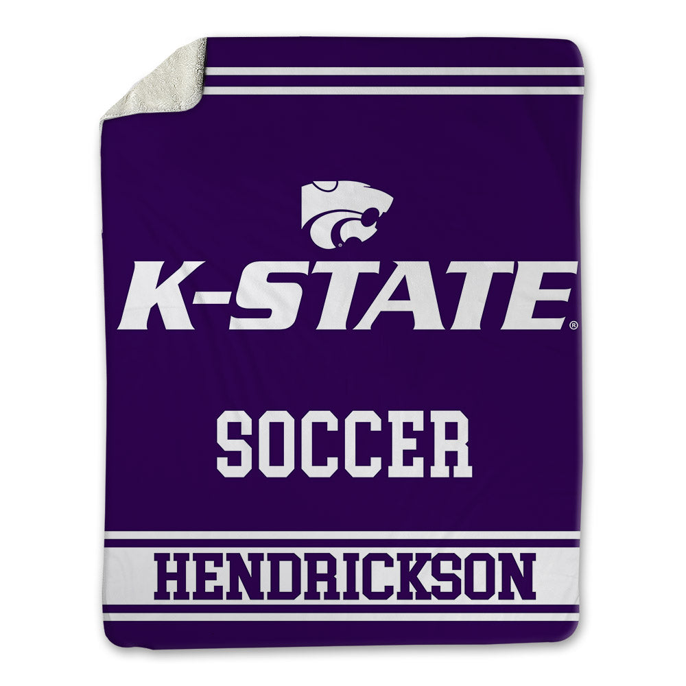 Kansas State - NCAA Women's Soccer : lily hendrickson - Blanket-0