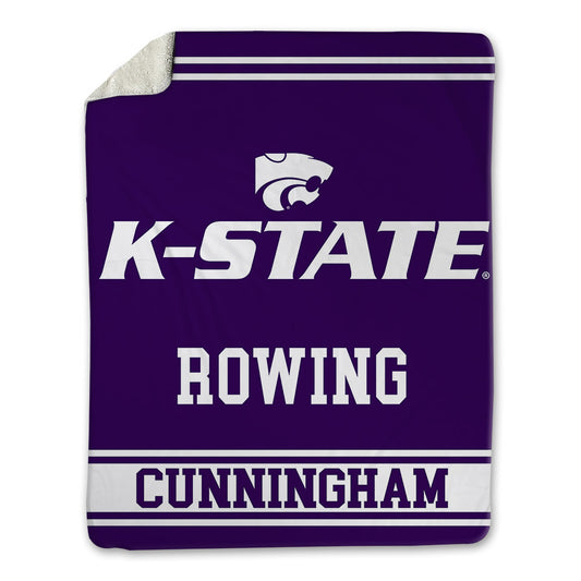 Kansas State - NCAA Women's Rowing : Sylvia Cunningham - Blanket-0
