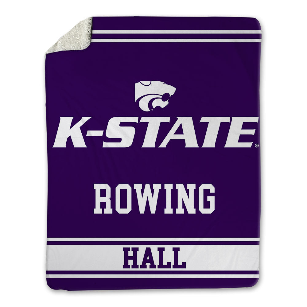 Kansas State - NCAA Women's Rowing : Grace Hall - Blanket-0