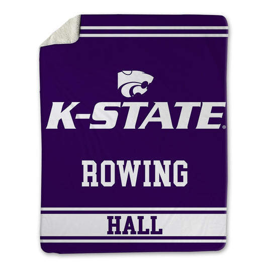 Kansas State - NCAA Women's Rowing : Grace Hall - Blanket-0