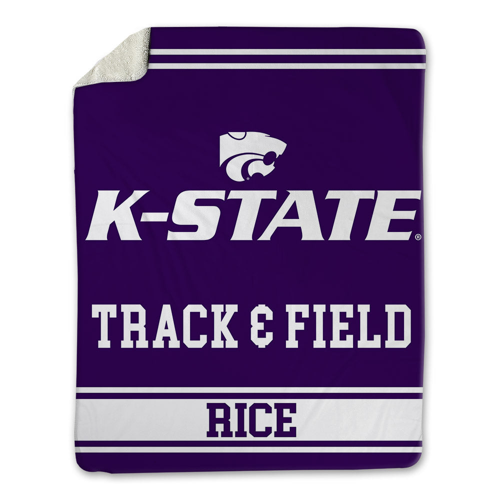 Kansas State - NCAA Men's Track & Field : Quenton Rice - Blanket-0