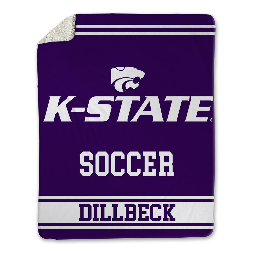 Kansas State - NCAA Women's Soccer : Chloe Dillbeck - Blanket-0
