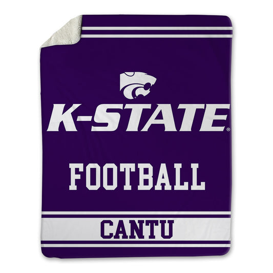 Kansas State - NCAA Football : Evan Cantu - Blanket-0