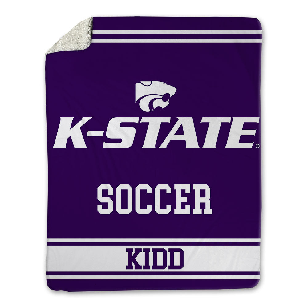 Kansas State - NCAA Women's Soccer : Juliann Kidd - Blanket-0