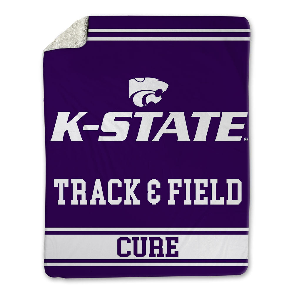 Kansas State - NCAA Women's Track & Field : Lindsey Cure - Blanket-0
