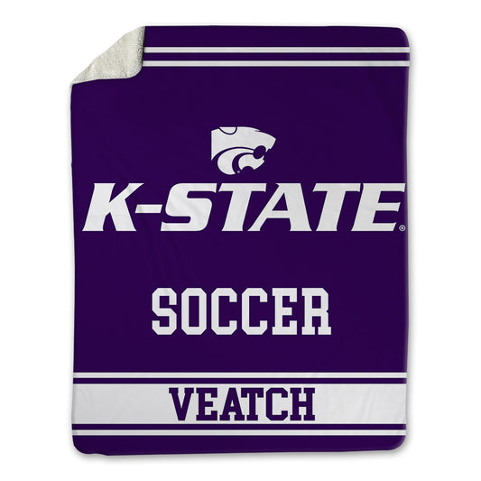 Kansas State - NCAA Women's Soccer : Sydney Veatch - Blanket-0