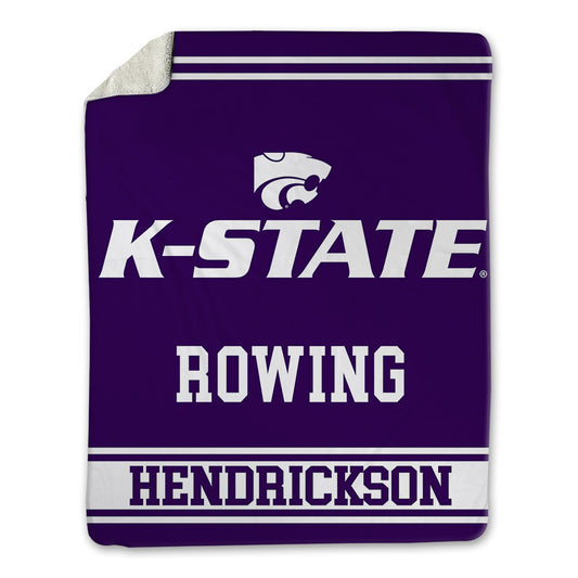 Kansas State - NCAA Women's Rowing : Grace Hendrickson - Blanket-0