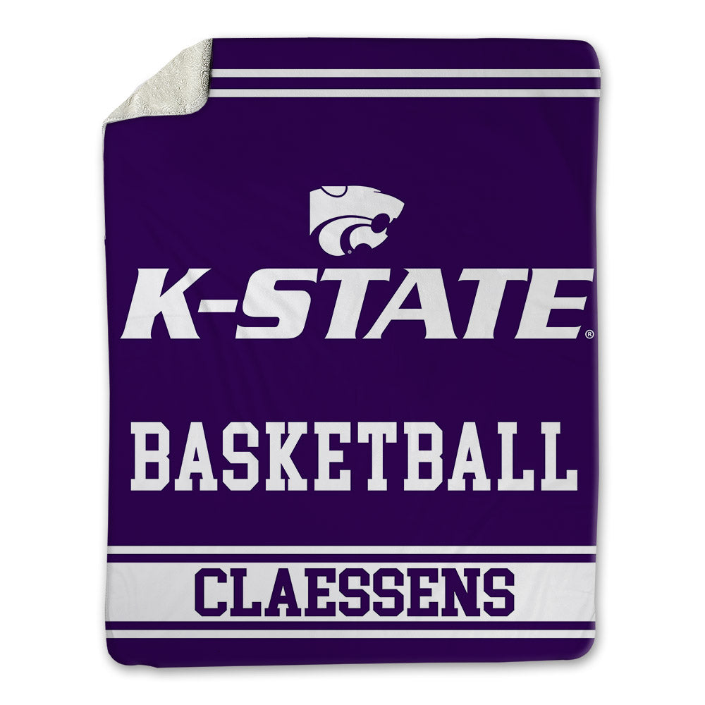 Kansas State - NCAA Women's Basketball : Nastja Claessens - Blanket-0