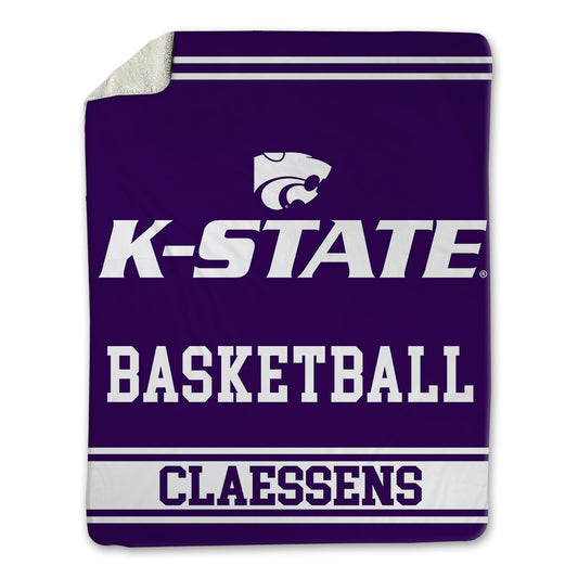 Kansas State - NCAA Women's Basketball : Nastja Claessens - Blanket-0