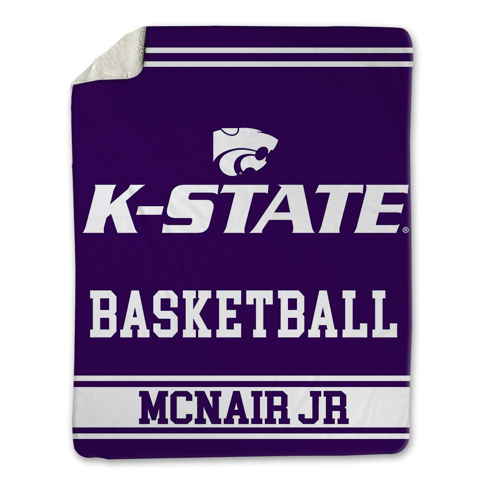 Kansas State - NCAA Men's Basketball : Will McNair Jr - Blanket-0