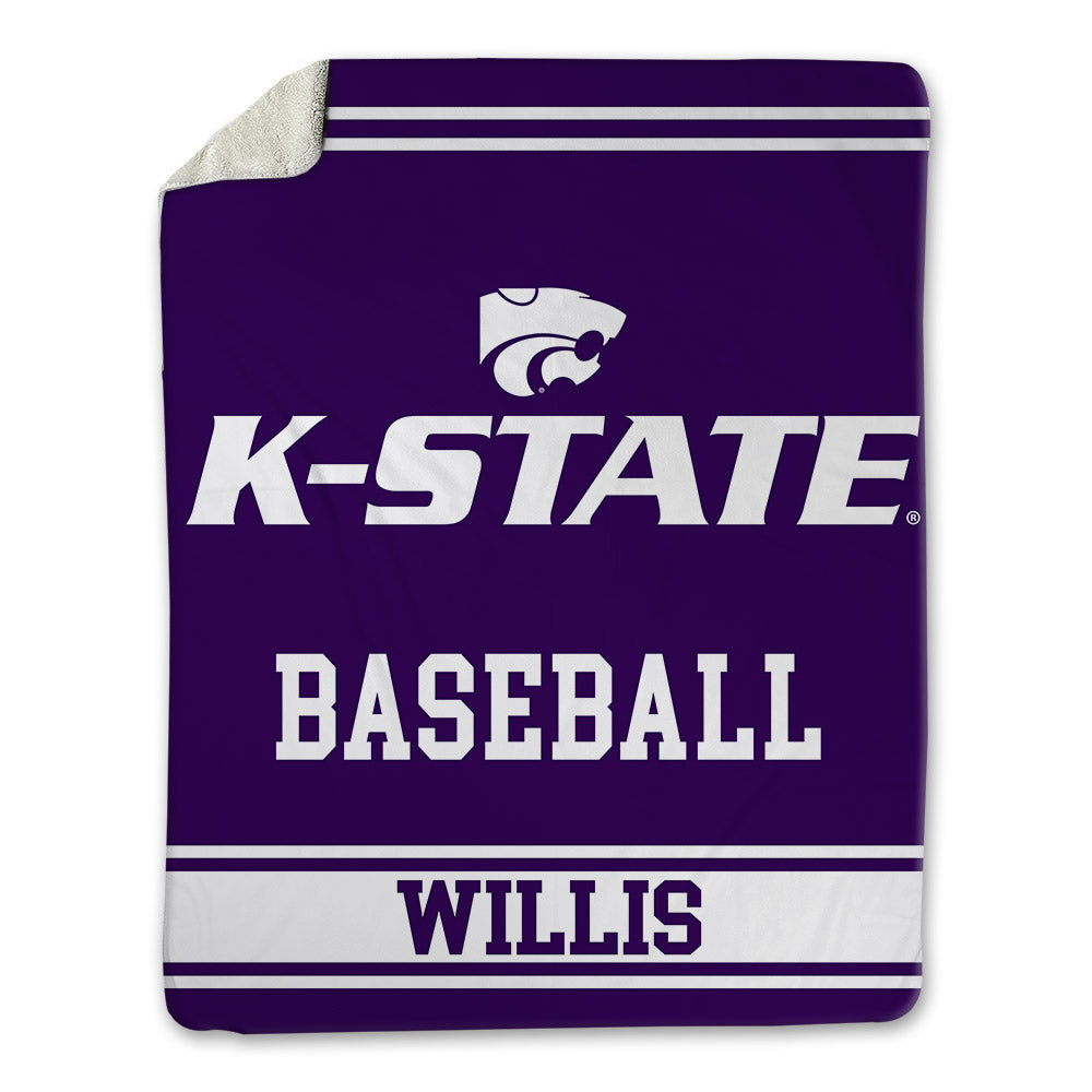 Kansas State - NCAA Baseball : Carver Willis - Blanket-0
