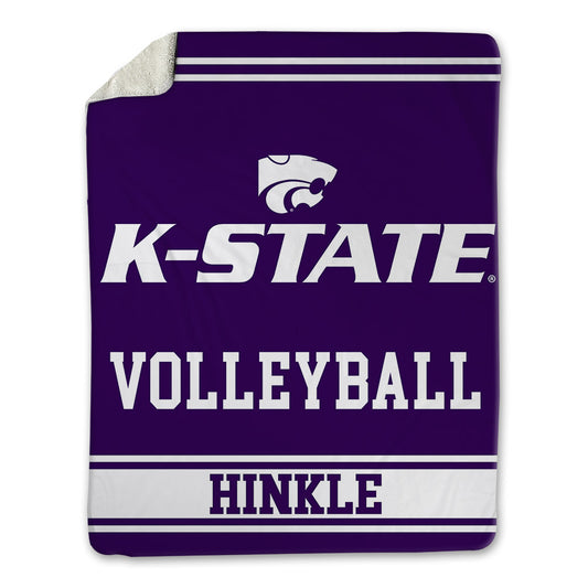 Kansas State - NCAA Women's Volleyball : Loren Hinkle - Blanket-0