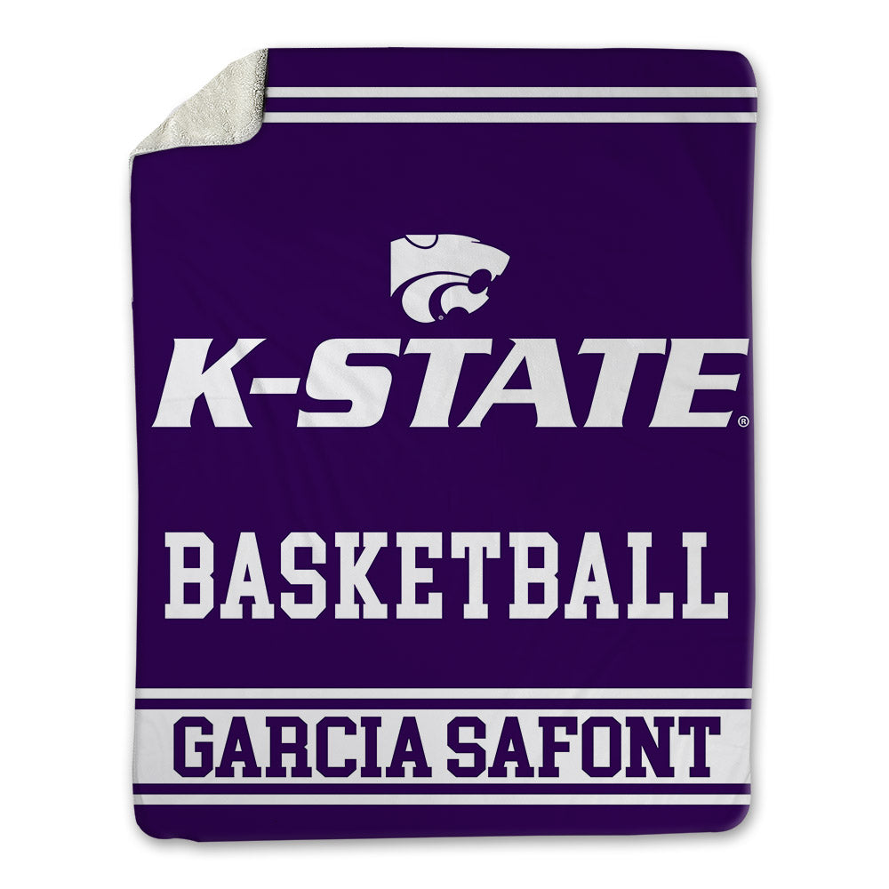 Kansas State - NCAA Women's Basketball : Gina Garcia Safont - Blanket-0