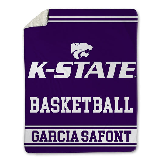 Kansas State - NCAA Women's Basketball : Gina Garcia Safont - Blanket-0