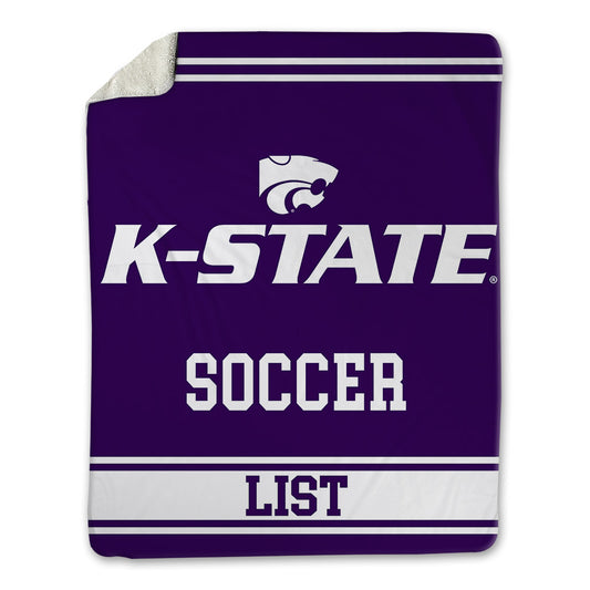 Kansas State - NCAA Women's Soccer : Porter List - Blanket-0
