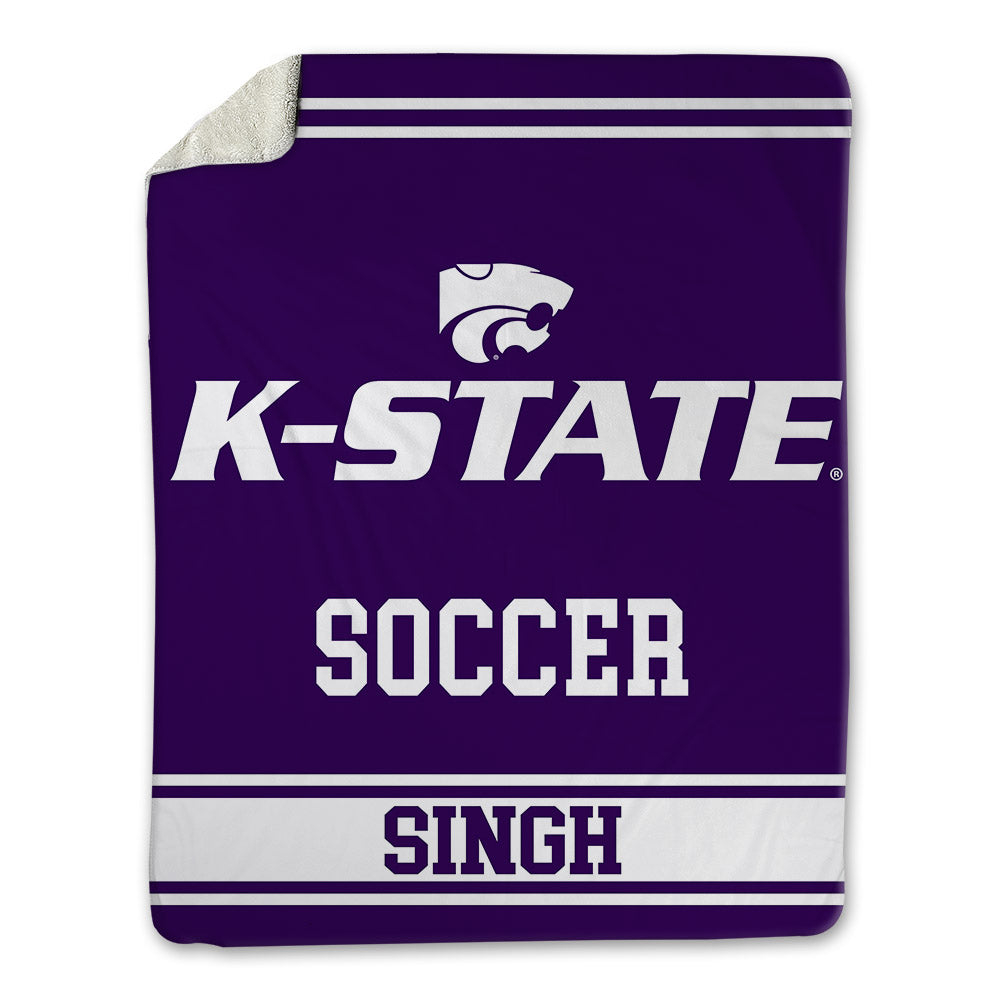 Kansas State - NCAA Women's Soccer : Kiran Singh - Blanket-0