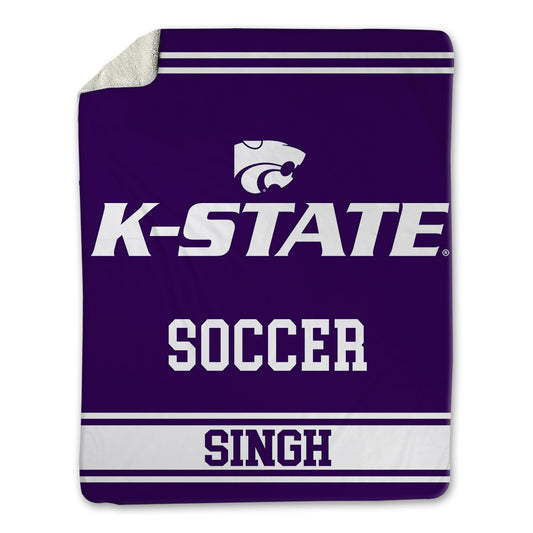 Kansas State - NCAA Women's Soccer : Kiran Singh - Blanket-0