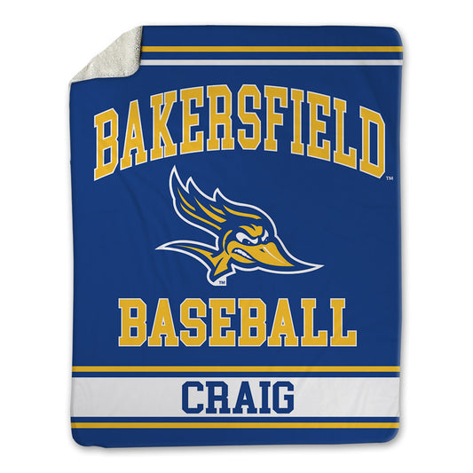 CSU Bakersfield - NCAA Baseball : Haldon Craig - Blanket-0