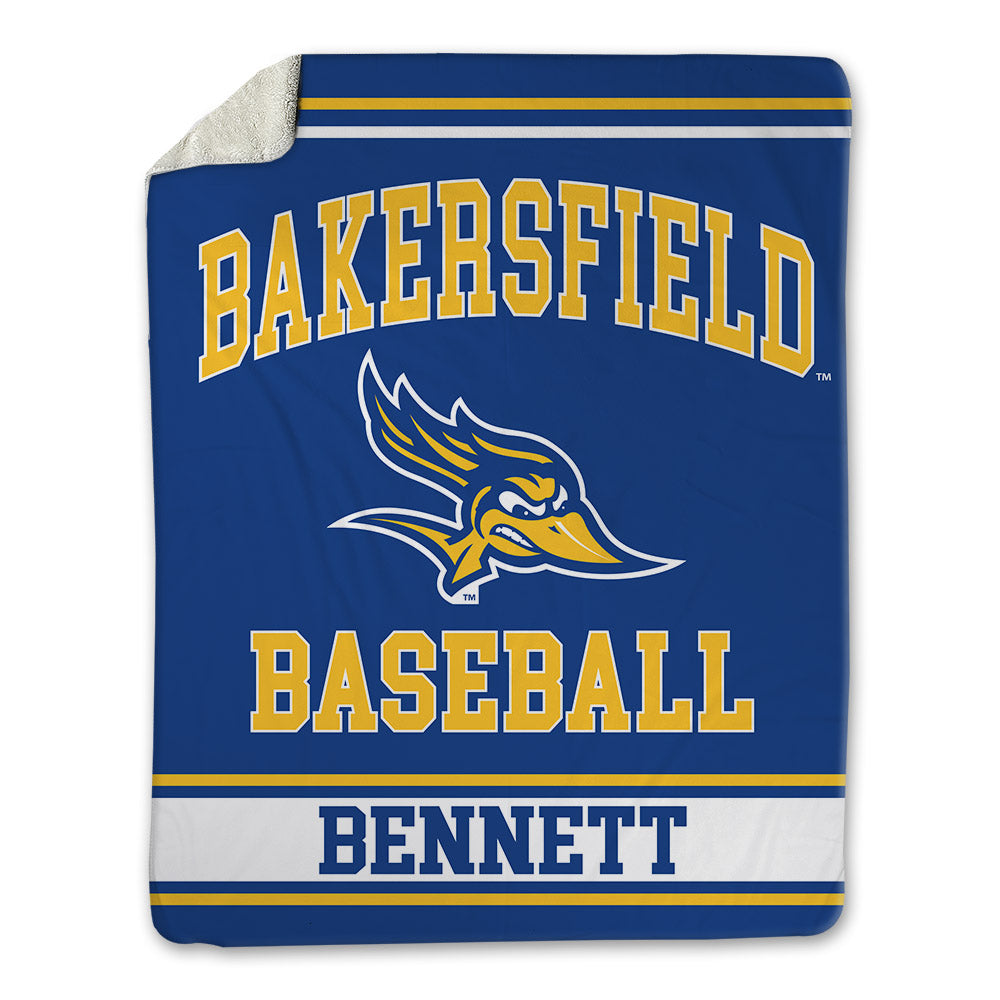 CSU Bakersfield - NCAA Baseball : Elgin Bennett - Blanket-0