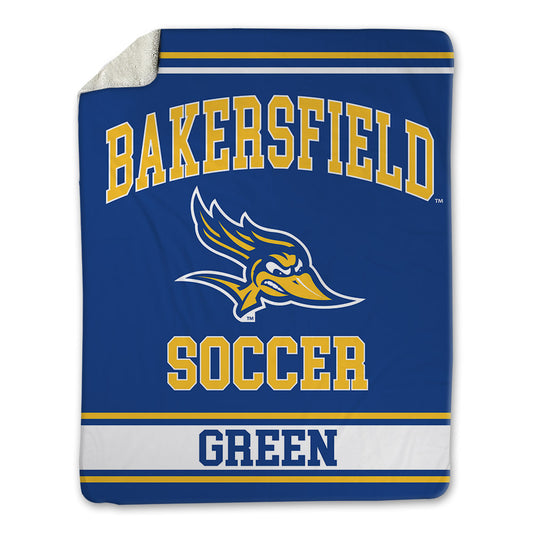 CSU Bakersfield - NCAA Women's Soccer : Aly Green - Blanket-0