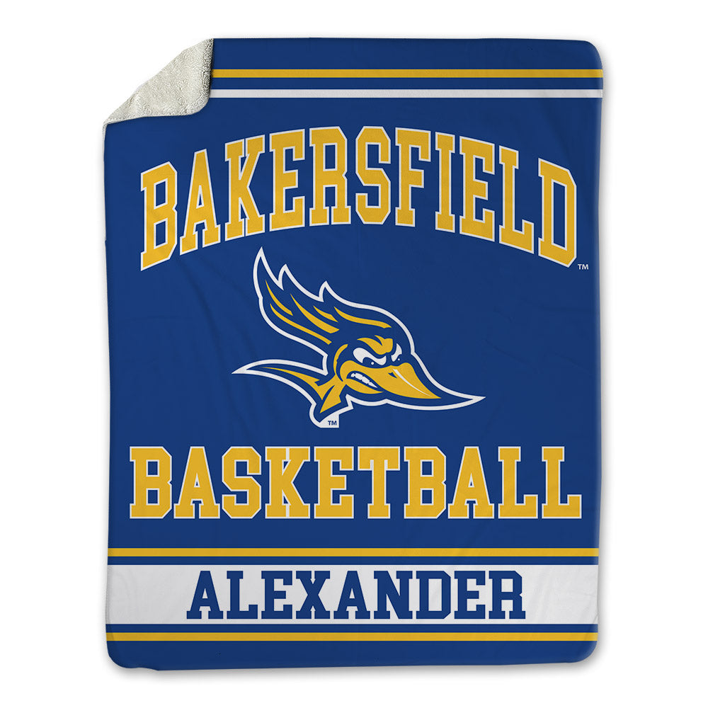 CSU Bakersfield - NCAA Men's Basketball : Jaden Alexander - Blanket-0