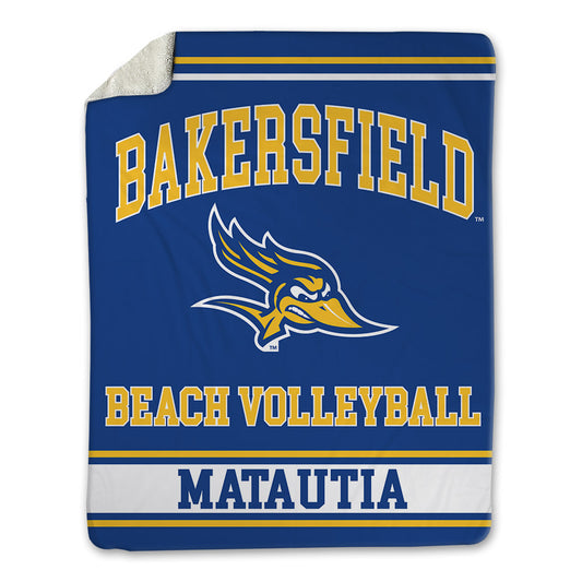 CSU Bakersfield - NCAA Beach Volleyball : Aensley Matautia - Blanket-0