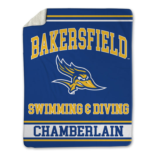 CSU Bakersfield - NCAA Men's Swimming & Diving : Justin Chamberlain - Blanket-0
