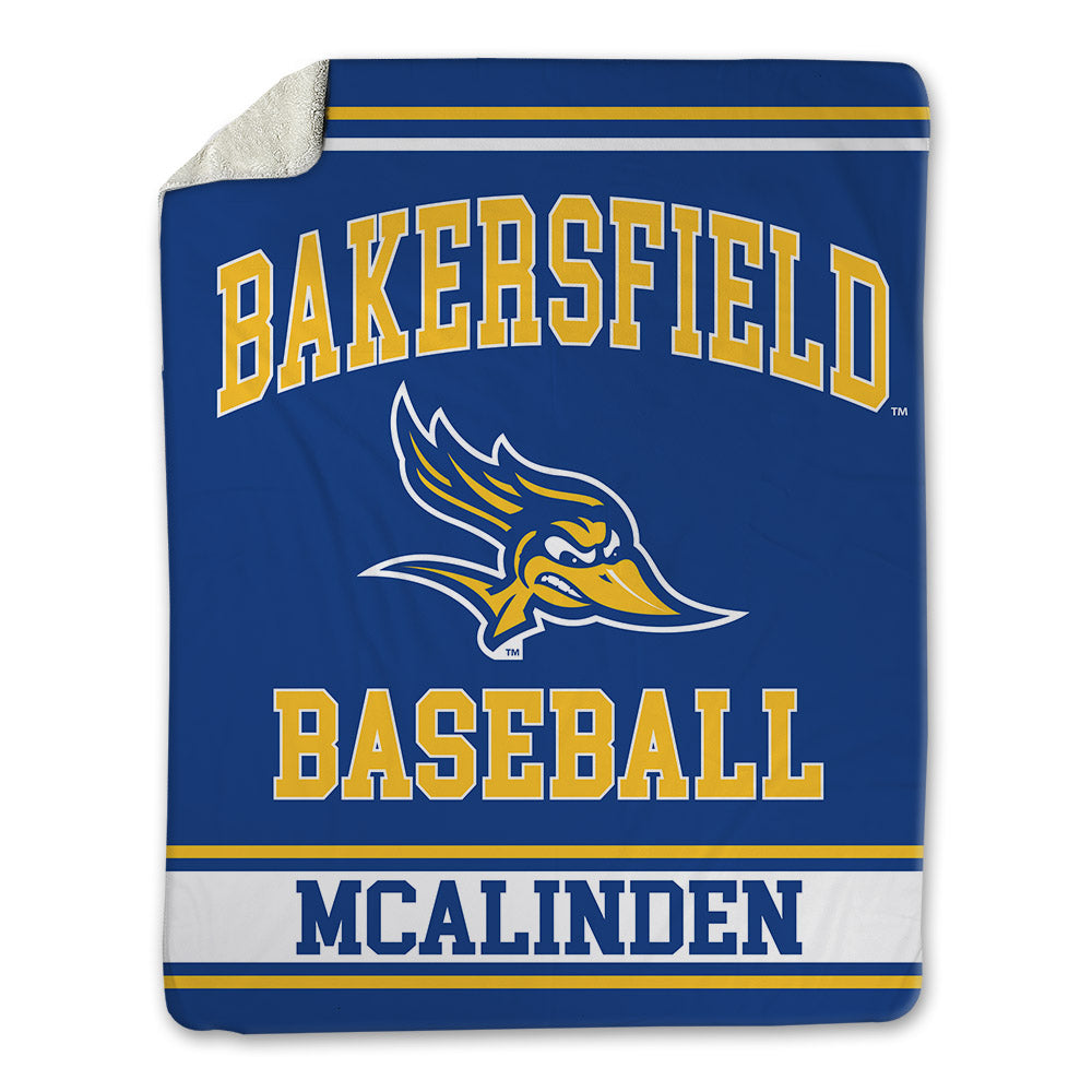 CSU Bakersfield - NCAA Baseball : Shane McAlinden - Blanket-0