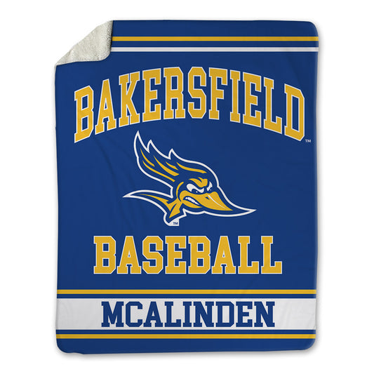 CSU Bakersfield - NCAA Baseball : Shane McAlinden - Blanket-0