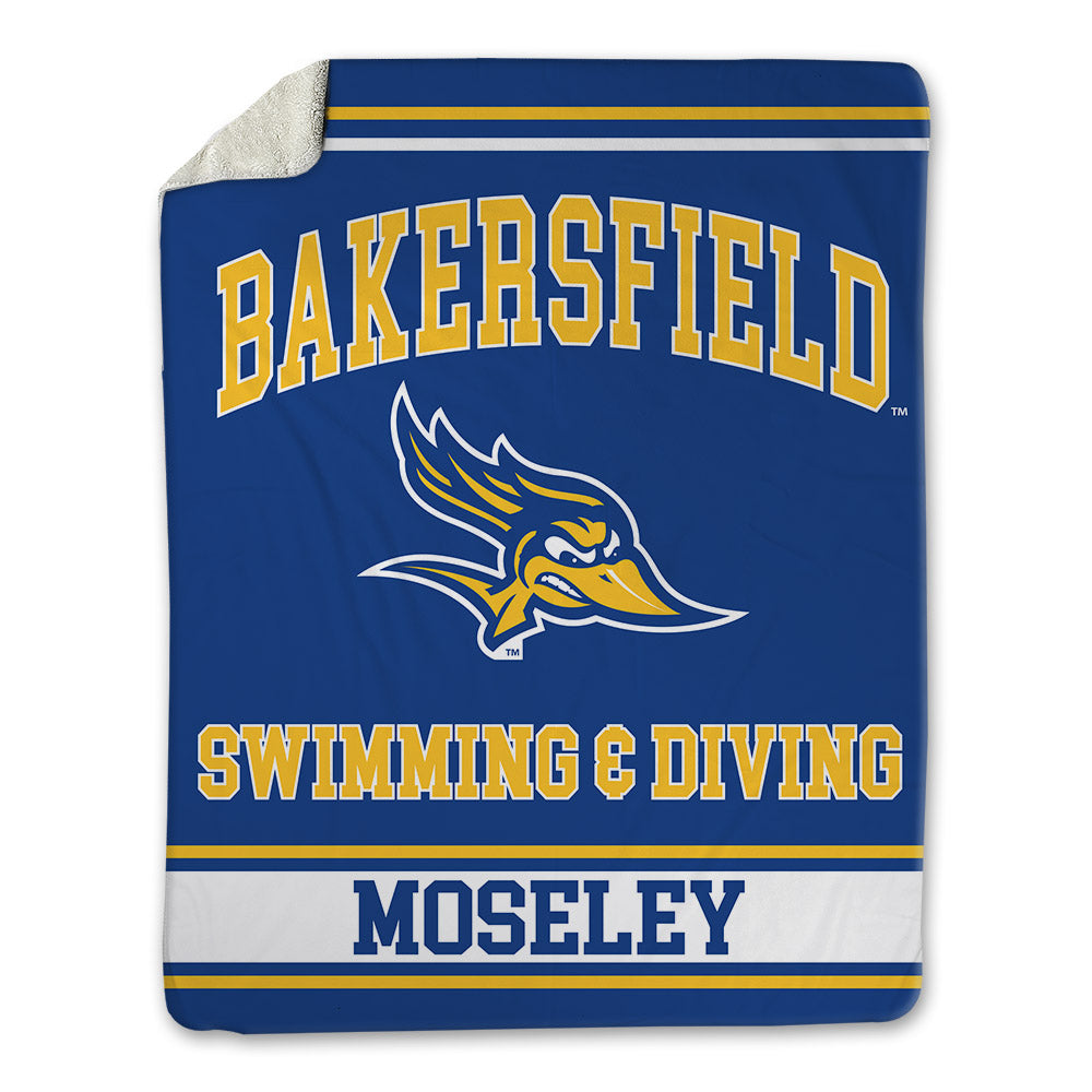 CSU Bakersfield - NCAA Men's Swimming & Diving : Julian Moseley - Blanket-0